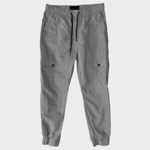 Edgar + Ash Medium Gray Mens Cargo Jogger Pants